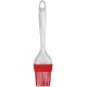 Pincel De Silicone 22cm Vermelho Com Cabo Acrílico Mimo Style